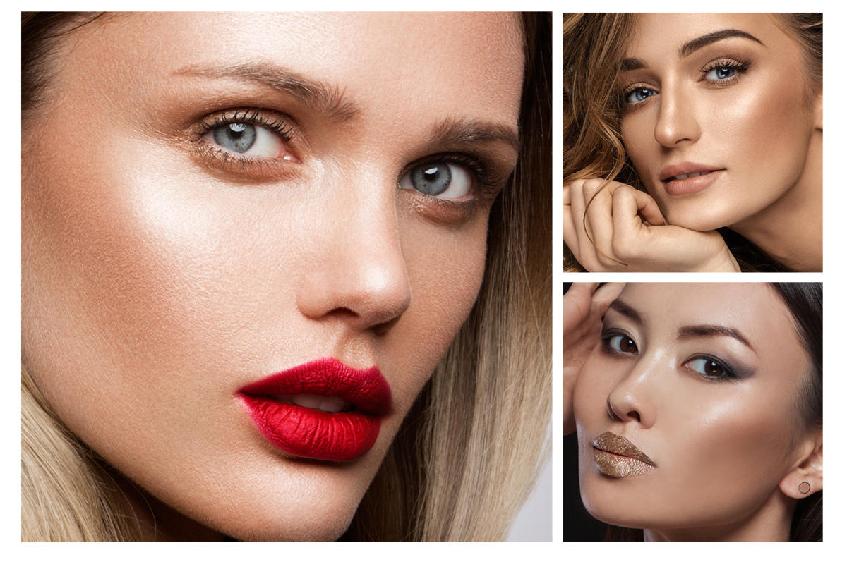 ideas de maquillaje para navidad