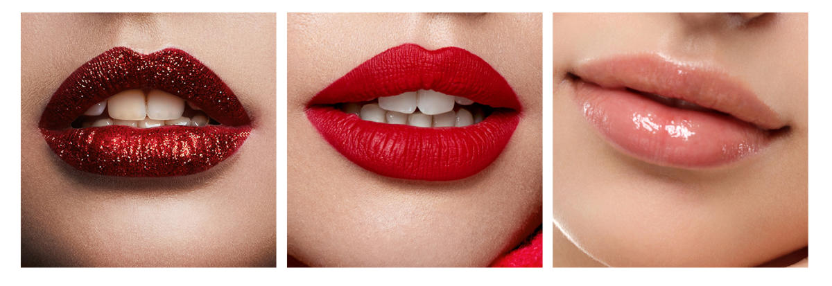 maquillaje labios navidad