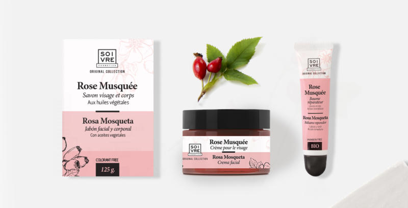 Rosa Mosqueta soivre cosmetics