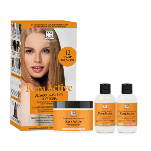 Tratamiento alisado Kera Active Soivre Cosmetics