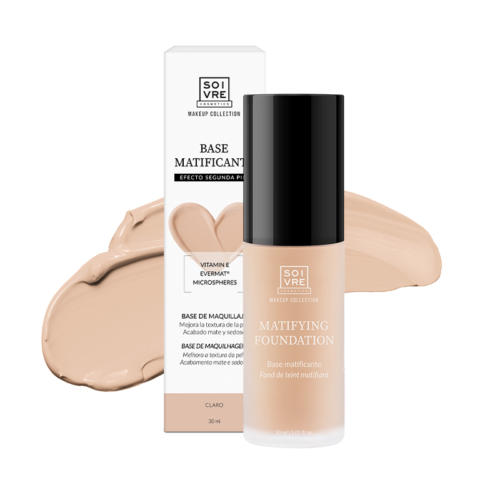 base maquillaje matificante claro soivre cosmetics