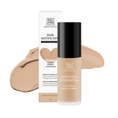 base maquillaje matificante soivre cosmetics