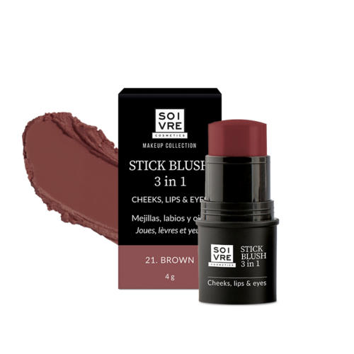Stick blush brown soivre cosmetics