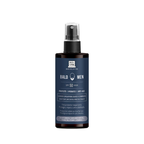 Spray protección solar cuidado calvos y/o rapados Bald Men